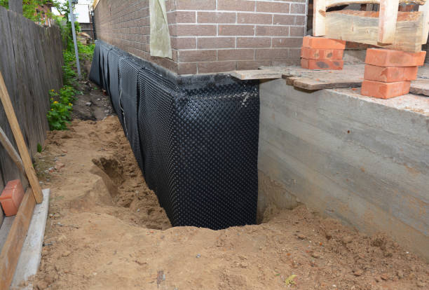 SJ Waterproofing Pros technician performing targeted Crawl Space Encapsulation assessment in Erwinna, PA